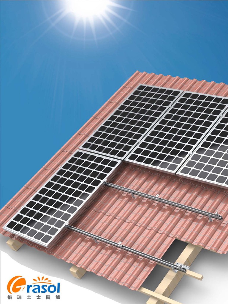 Solar Roof Mounting System Manual | PDF | Roof | Screw