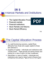 Chapter 05 - Financial Market Institutions