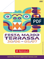 Programa de La Festa Major de Terrassa 2023