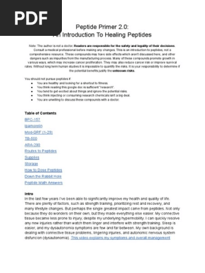 nootroo bpc 157 bpc-157 BPC-157 Research Peptide Peptide Primer 2.0: Healing Insights