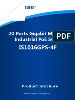 Industrial Switch - IS1016GPS-4F Datasheet