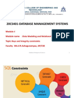 Keys & Integrity Constraints