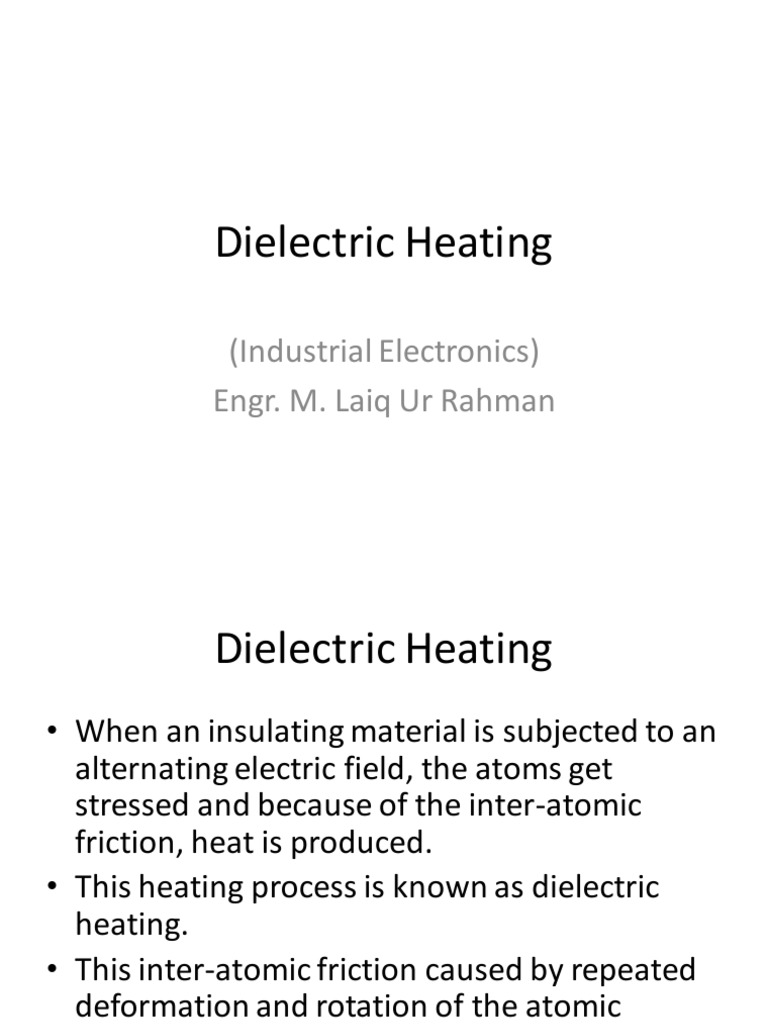 Dielectric Heating PDF