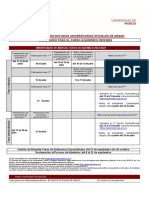 Calendario Admisión Grado 2023-2024