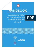 Addressing Violence and Harassment Against Women in The World of Work en