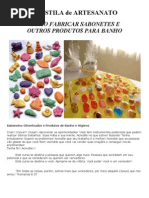 Apostila de to - Como Fabricar Sabonetes e Outros Produtos Para Banho
