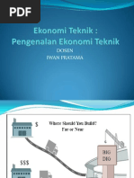 Download Ekonomi Teknik PPT - Iwan by Iwan Pratama SN65398037 doc pdf