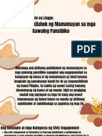 Module 3 Aktibong Pakikilahok NG Mamamayan Sa Gawaing Pansibiko