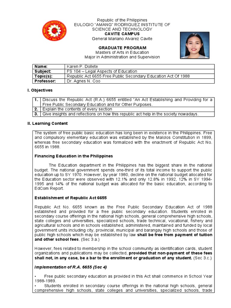 dollete-karen-p-republic-act-6655-free-public-secondary-education