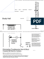 Eliminating Troublesome Hum & Buzz Created by Electric Guitars - ProSoundWeb