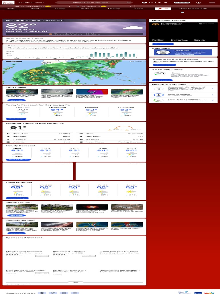 Key Largo, FL Weather Forecast and Conditions The Weather Channel PDF
