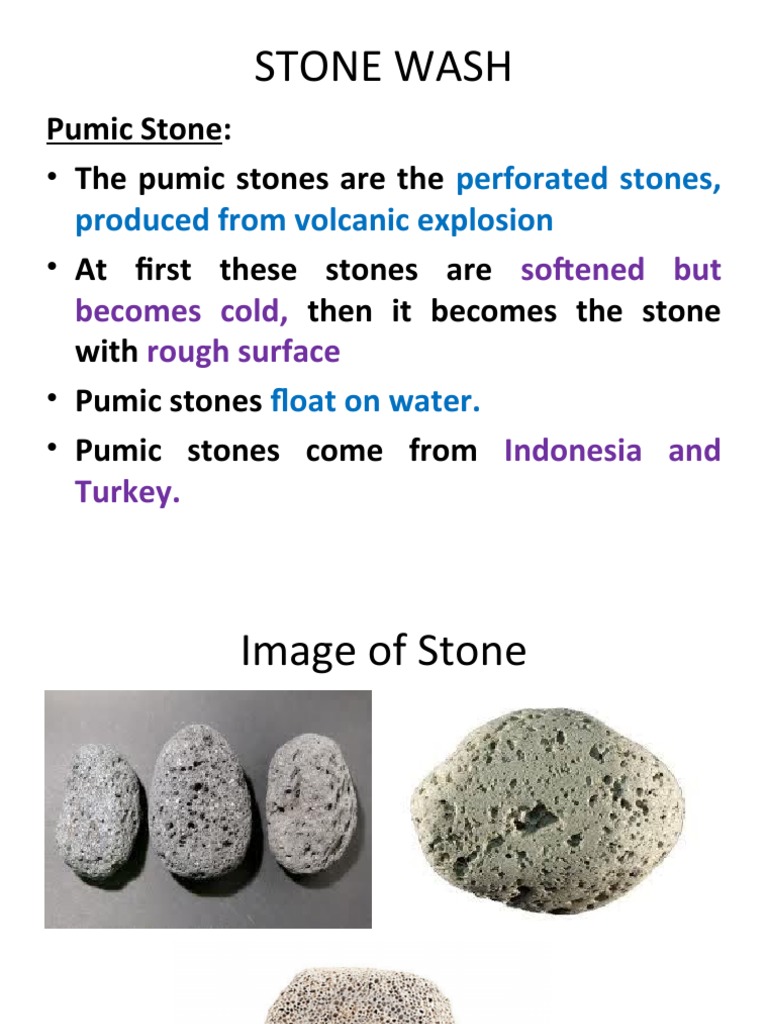 Lec 14 Stone Wash and Stone Enzyme Wash PDF
