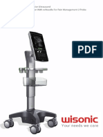 BROSUR WISONIC NAVI Color Doppler Ultrasound Ultrasound 19 Touchscreen With WiNeedle For Pain Management 2 Probe Navi e