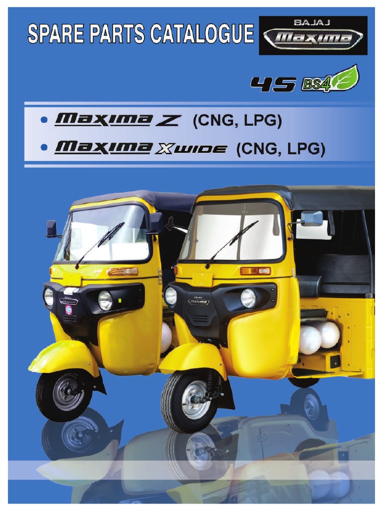 Bajaj Maxima z & Wb Lpg, Cng Spc PDF Piston Axle