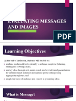 Evaluating Messages and Images