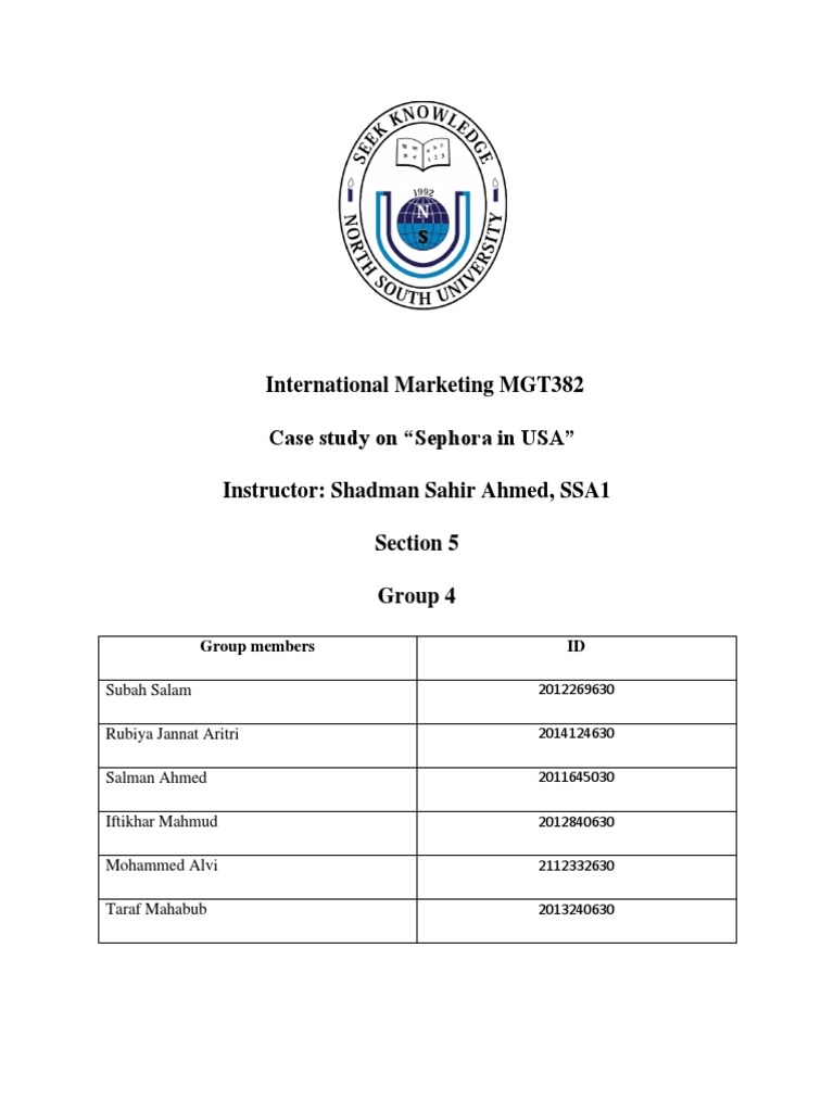Sephora in USA | PDF