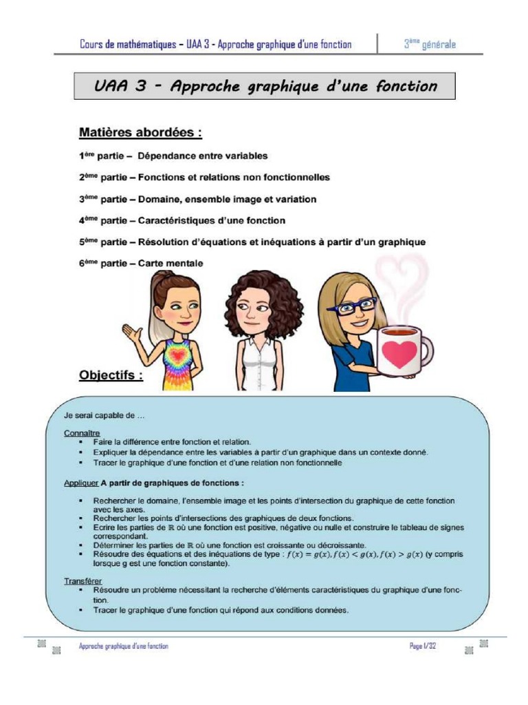 Approche Graphique D'une Fonction Math | PDF