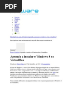 Download Aprenda a Instalar o Windows 8 No Virtual Box by Diego Souza SN65400103 doc pdf