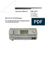 Daikin IOM 1135-2 LR MicroTech I-O Manager Manual