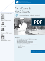 ECA Clean Rooms HVAC Systems 2023 Live Online Training