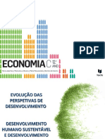 Evolução Das Perspetivas de Desenvolvimento. Desenvolvimento Humano Sustentável e Desenvolvimento Como Liberdade