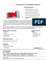 Temperature and Humidity Monitoring System