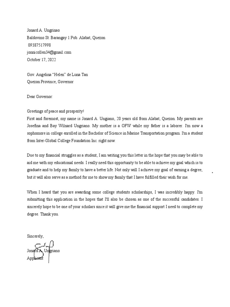 Letter of Intent PDF