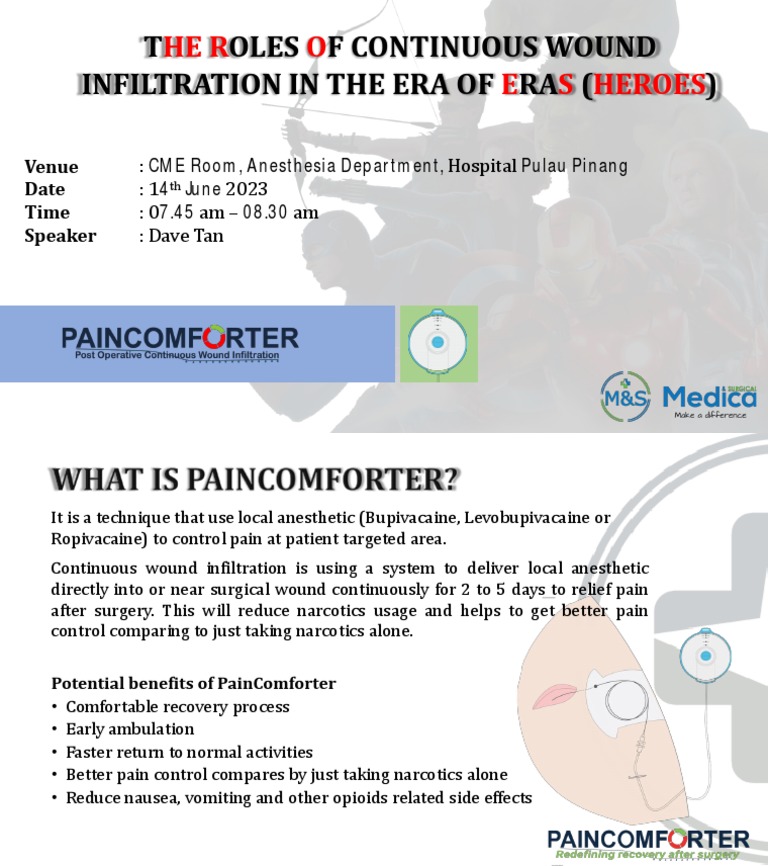 Benefits of Continuous Wound Infiltration | PDF | Science & Mathematics