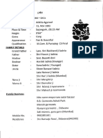 Ankita Bio Data