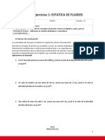 Guia #1 Aplicaciones de Estatica de Fluidos