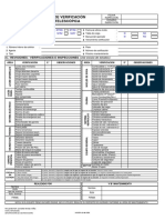 Listado de Verificación Grúa Telescópica