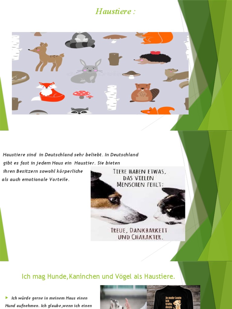 Haustiere | PDF