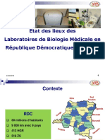 L'état Des Lieux Des Laboratoires Médicaux en RDC - INRB 1