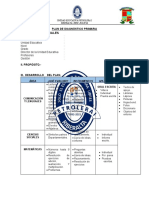 Plan de Diagnóstico Primaria