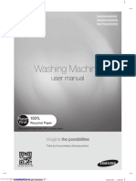 Washing Machine: User Manual