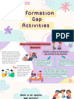 Infromation Gap Activities
