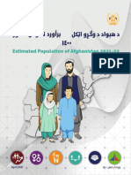 Estimated Population of Afghanistan1 1400