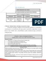 Caderno Saberes e Investigação Da Natureza