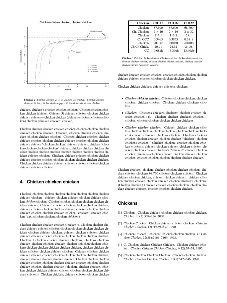 Chicken 3 | PDF