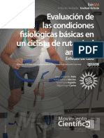 Evaluación de Las Condiciones Fisiológicas Básicas en Un Ciclista de Ruta Nivel Amateur