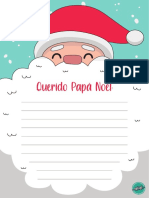 Carta Papa Noel y Buzon Navidad - Nini Diseños Imprimibles