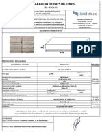 Declaracion Prestaciones Ladrillo Manual Gris Klinker LasLosas