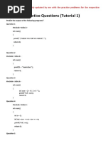 PracticeQuestions ESC101 Summer