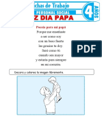 Feliz Dia Papa para Ninos de 4 Anos