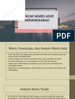 Hukum Waris Adat Minangkabau