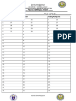 Answer Sheet Regional