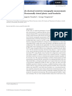 Almpanis Et Al., (2021) Application of Crosshole ERT Measurements Under The Influence of