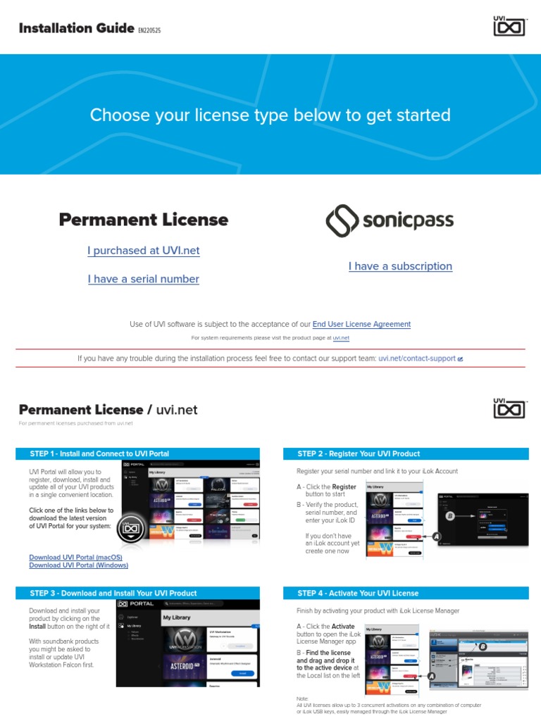 Installing uvi soundbanks en pdf installation computer programs