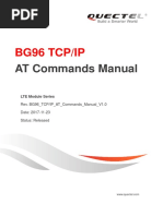 Quectel BG96 TCP (IP) AT Commands Manual V1.0