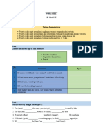 Worksheet XII If Clause